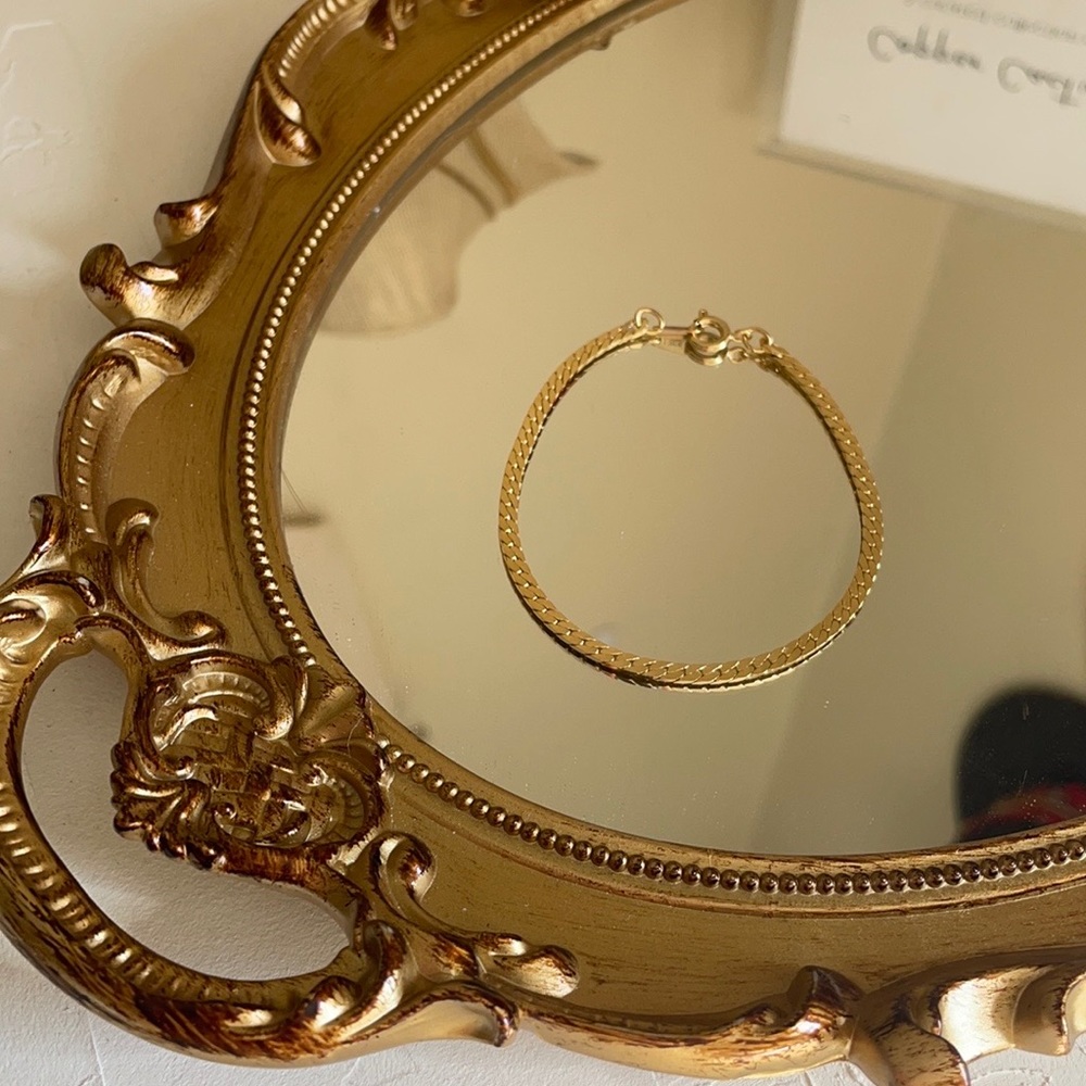 Gold Plated Vintage Bracelet 90's